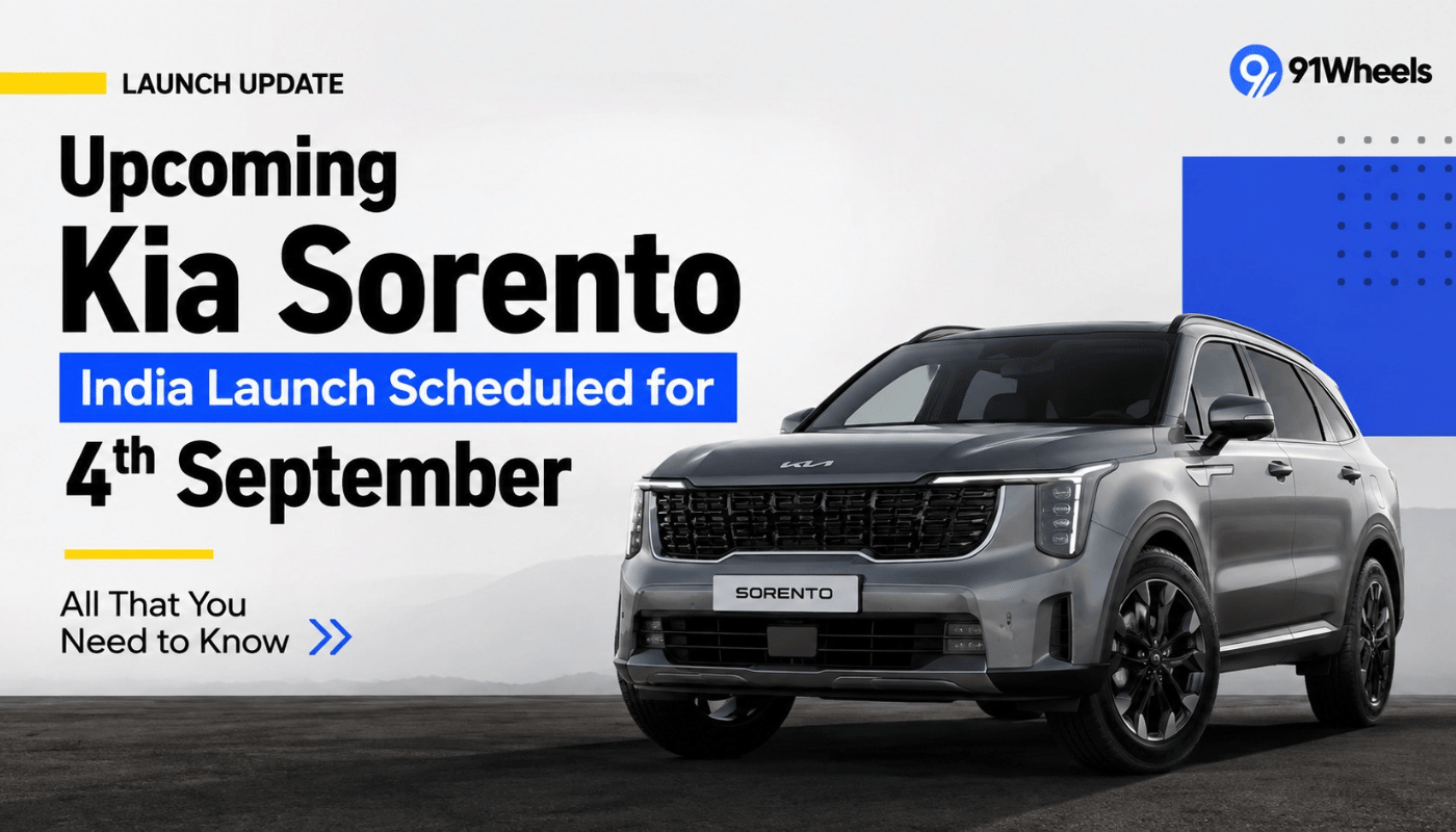 Upcoming Kia Sorento India Launch Scheduled for 4th September: All That You Need to Know